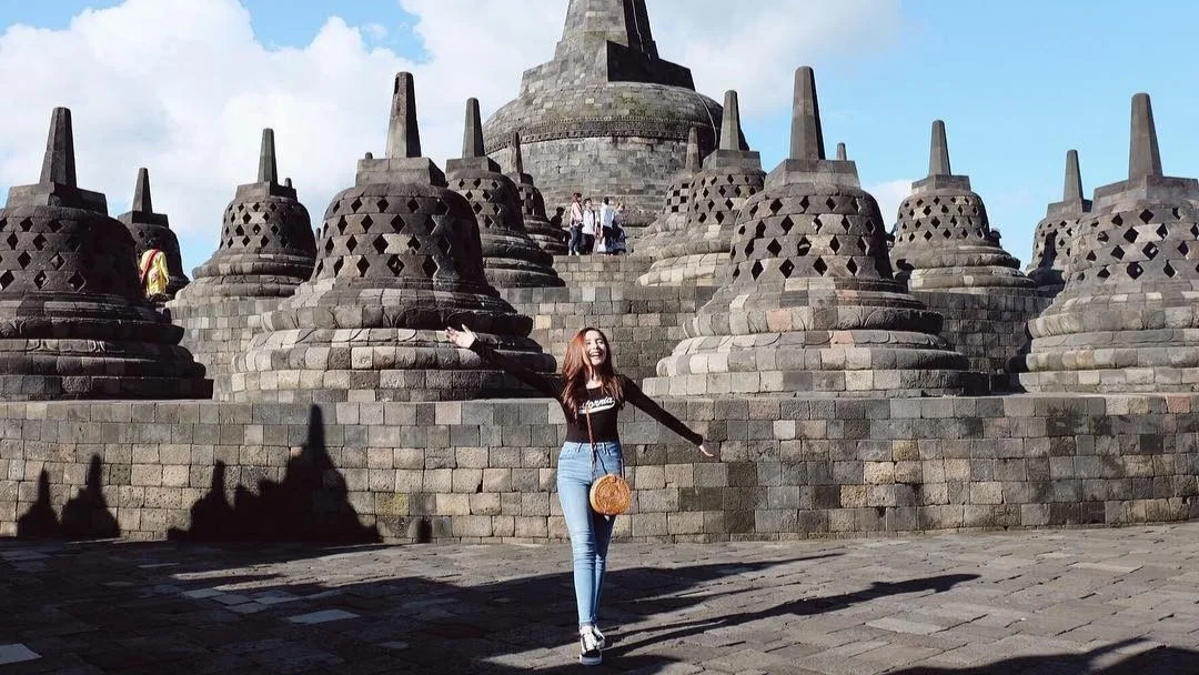 Borobudur Climb-up, Merapi Volcano and Prambanan Temple Tour from Yogyakarta