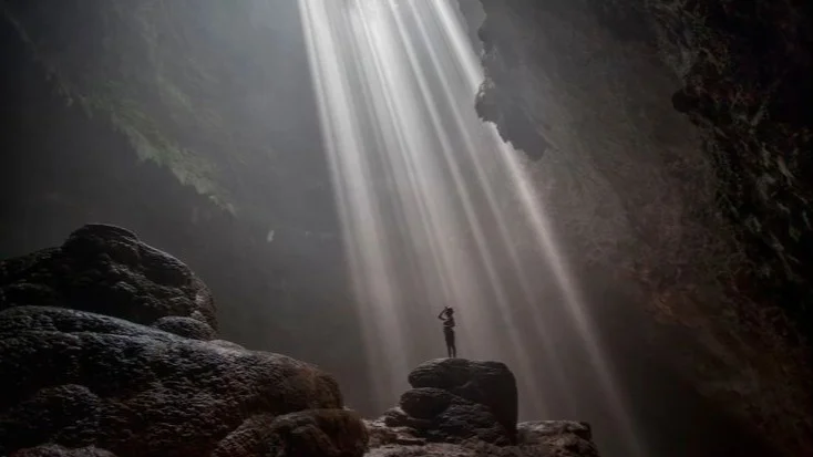 Merapi Volcano Sunrise Jeep 4WD and Jomblang Cave Tour