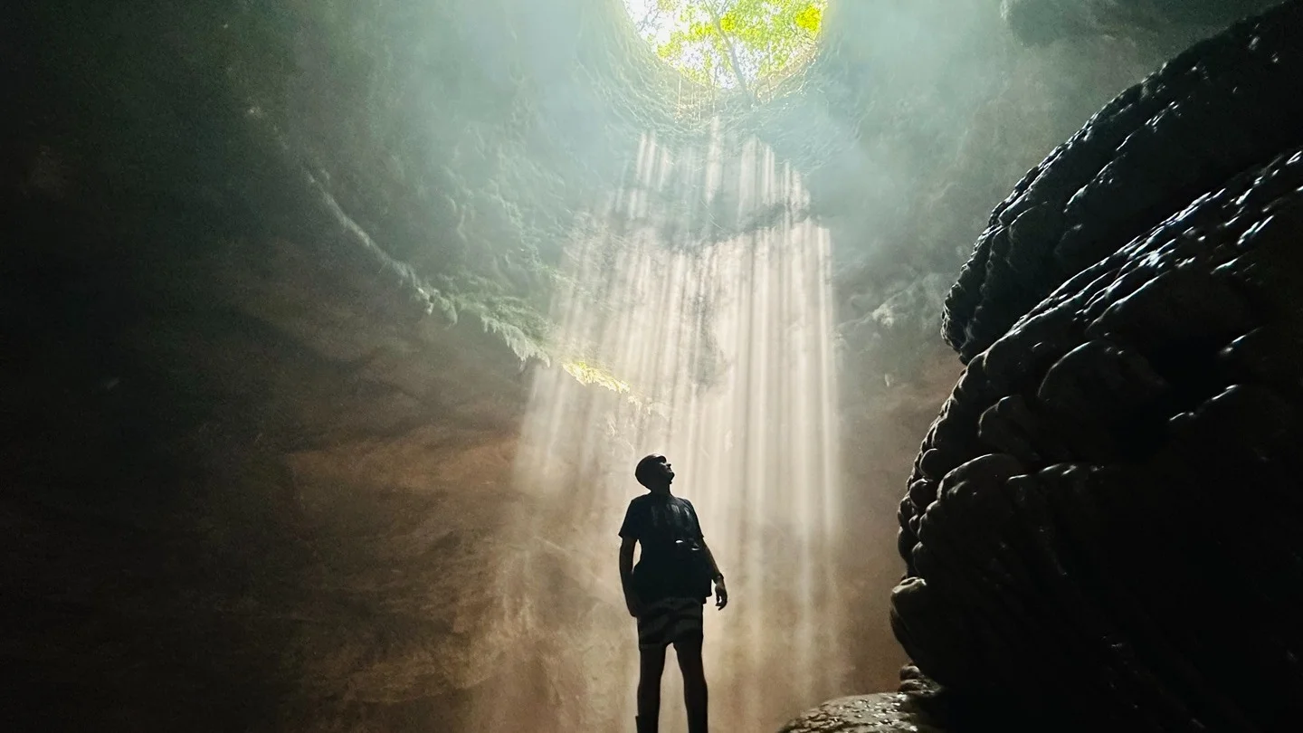 Jomblang Cave Exploration and Pindul Cave Tubing Private Day Tour