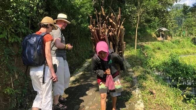 塞洛格里约梯田徒步和婆罗浮屠寺庙私人旅游（含攀爬通道）