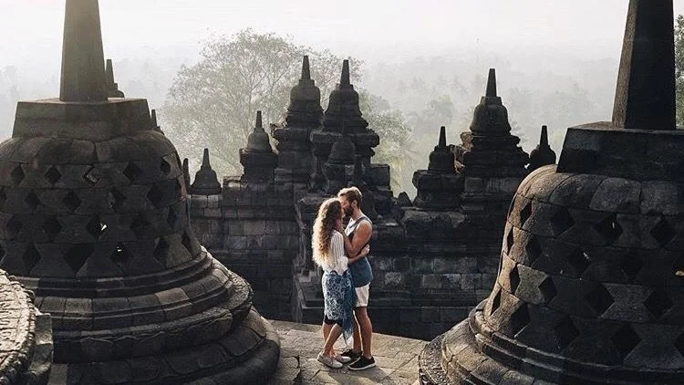 Borobudur Climb-up, Merapi Volcano and Prambanan Temple Tour from Yogyakarta