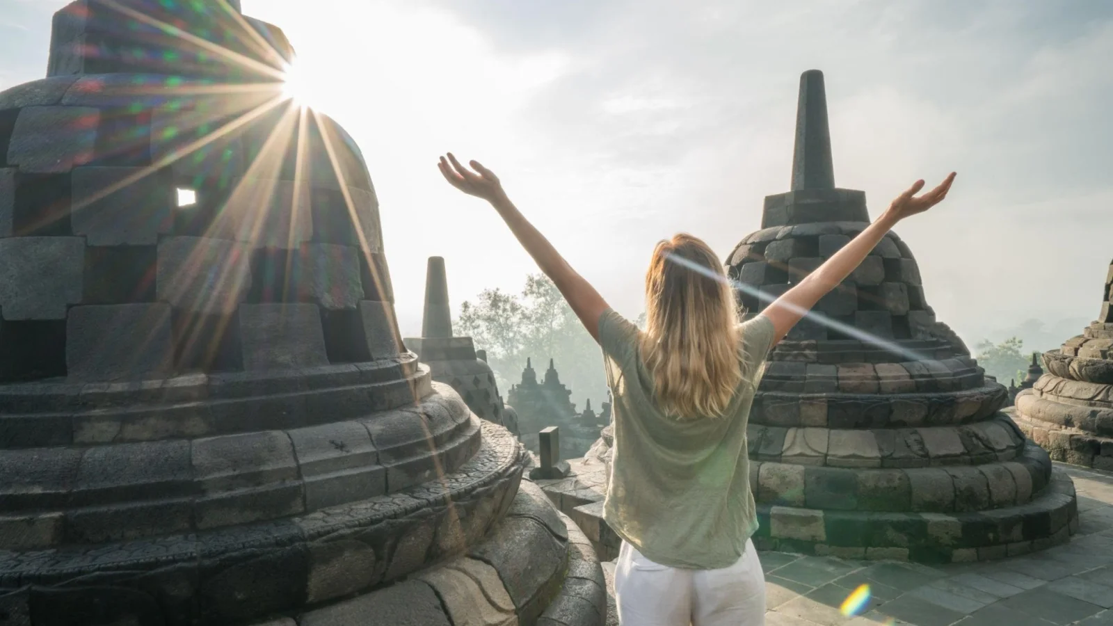 Borobudur Temple Climb-Up Experience Half-Day Tour