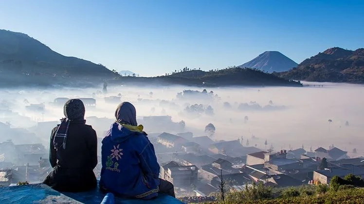 Dieng Plateau Highland Golden Sunrise & Tea Plantation Private Tour