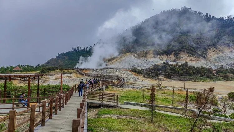Dieng Plateau Highland Golden Sunrise & Tea Plantation Private Tour