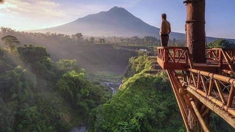 Kedung Kayang Waterfall Sunrise and Borobudur Temple Tour