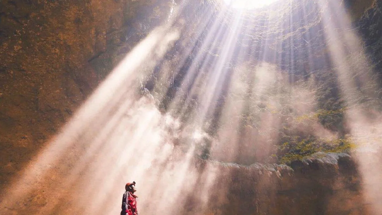 Jomblang Cave and Kalisuci Cave River Tubing Day Adventure